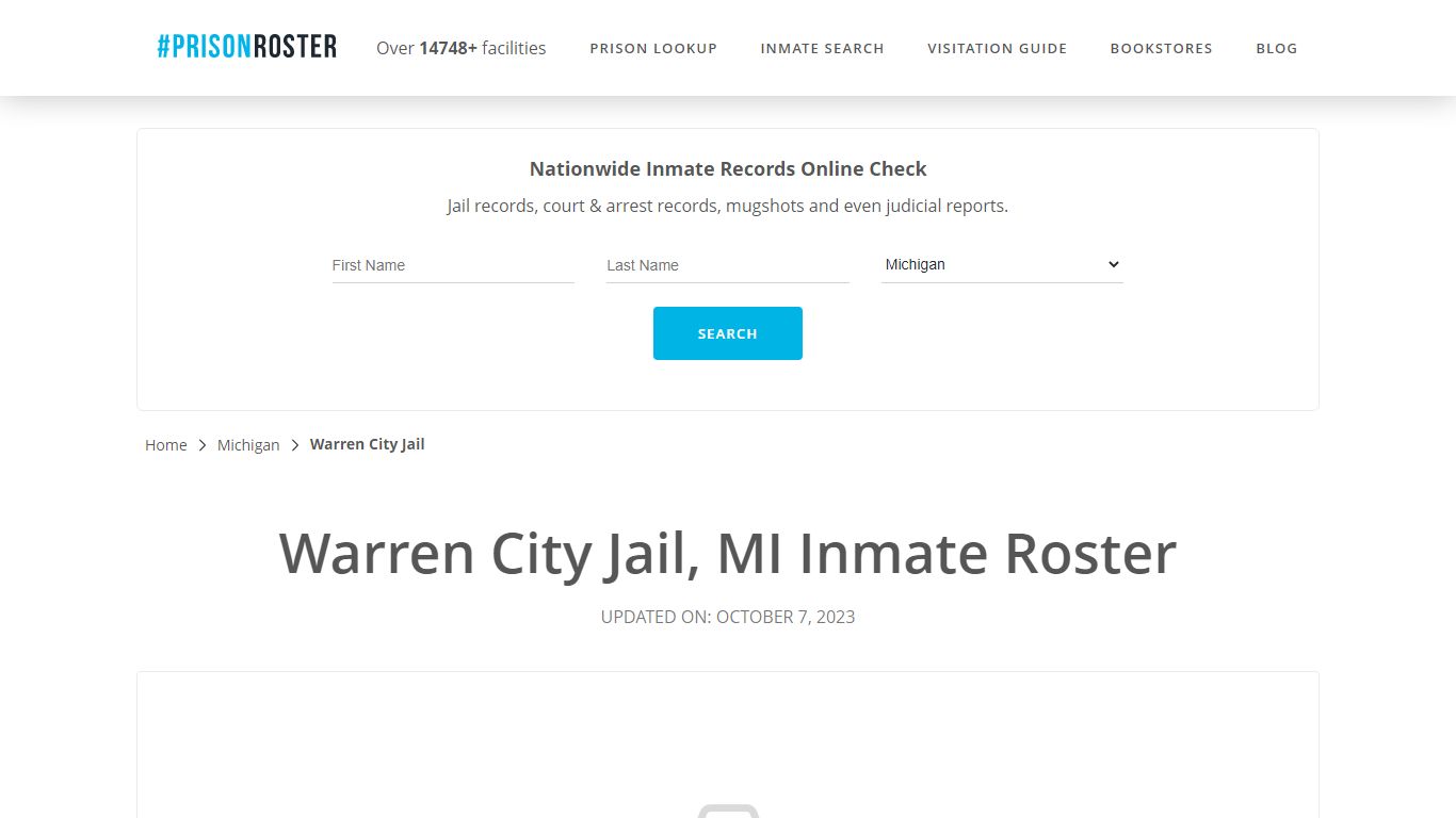 Warren City Jail, MI Inmate Roster - Prisonroster